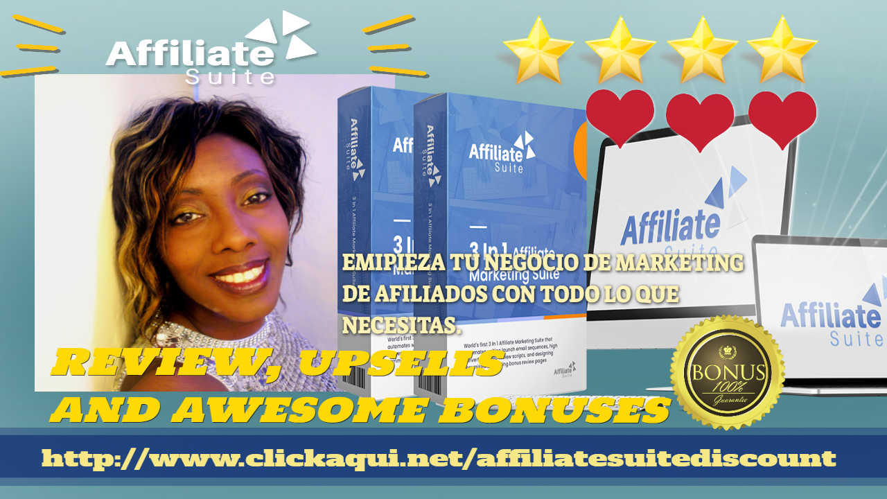 AFFILIATE SUITE. Review and Bonuses ⭐️⭐️⭐️⭐️