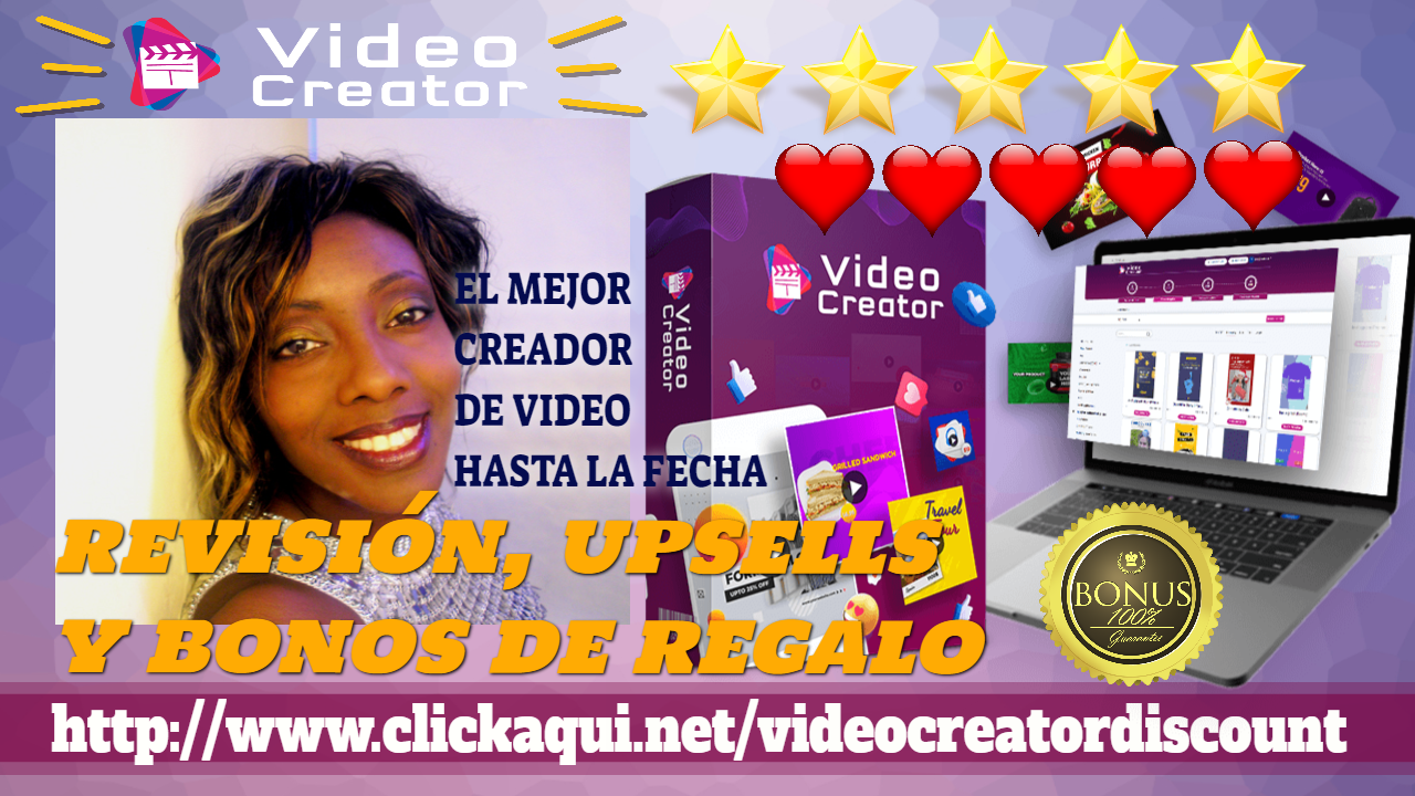 VIDEOCREATOR. Review and Bonuses ⭐️⭐️⭐️⭐️