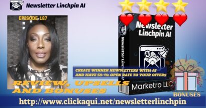 Newsletter Linchpin AI Discount – Use Chat GPT to build your newsletters with high open rate